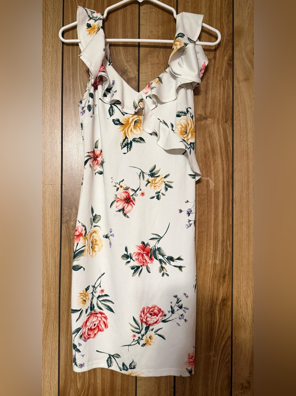 IRIS Floral Print Dress like new Size M